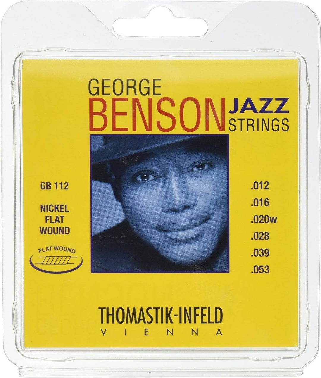 Thomastik-Infeld strängar för elgitarr George Benson Jazz Gitarrer - .053fw (GB53)