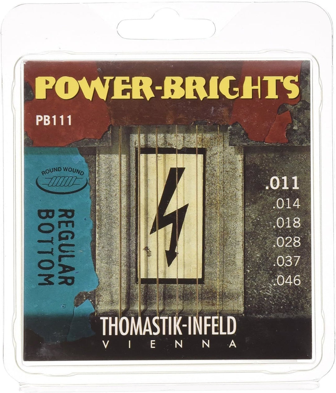 Thomastik-Infeld strängar för elgitarr Power Brights Series - Set 011 (PB111)