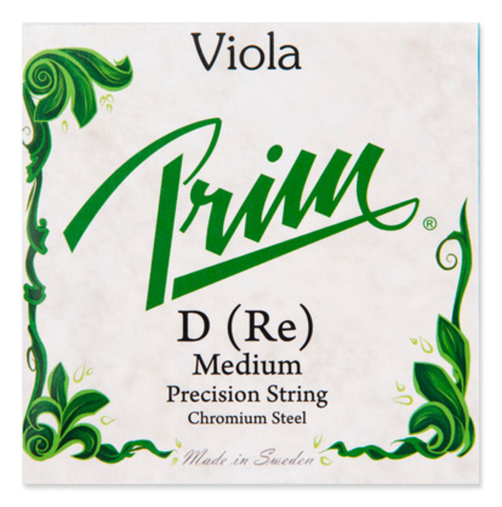 Prim D-sträng för viola, kromstål, medium