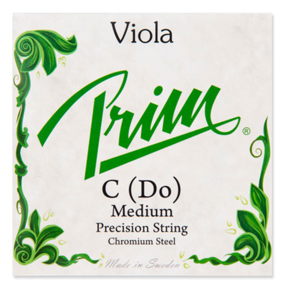 Prim C-sträng till altfiol, kromstål, medium