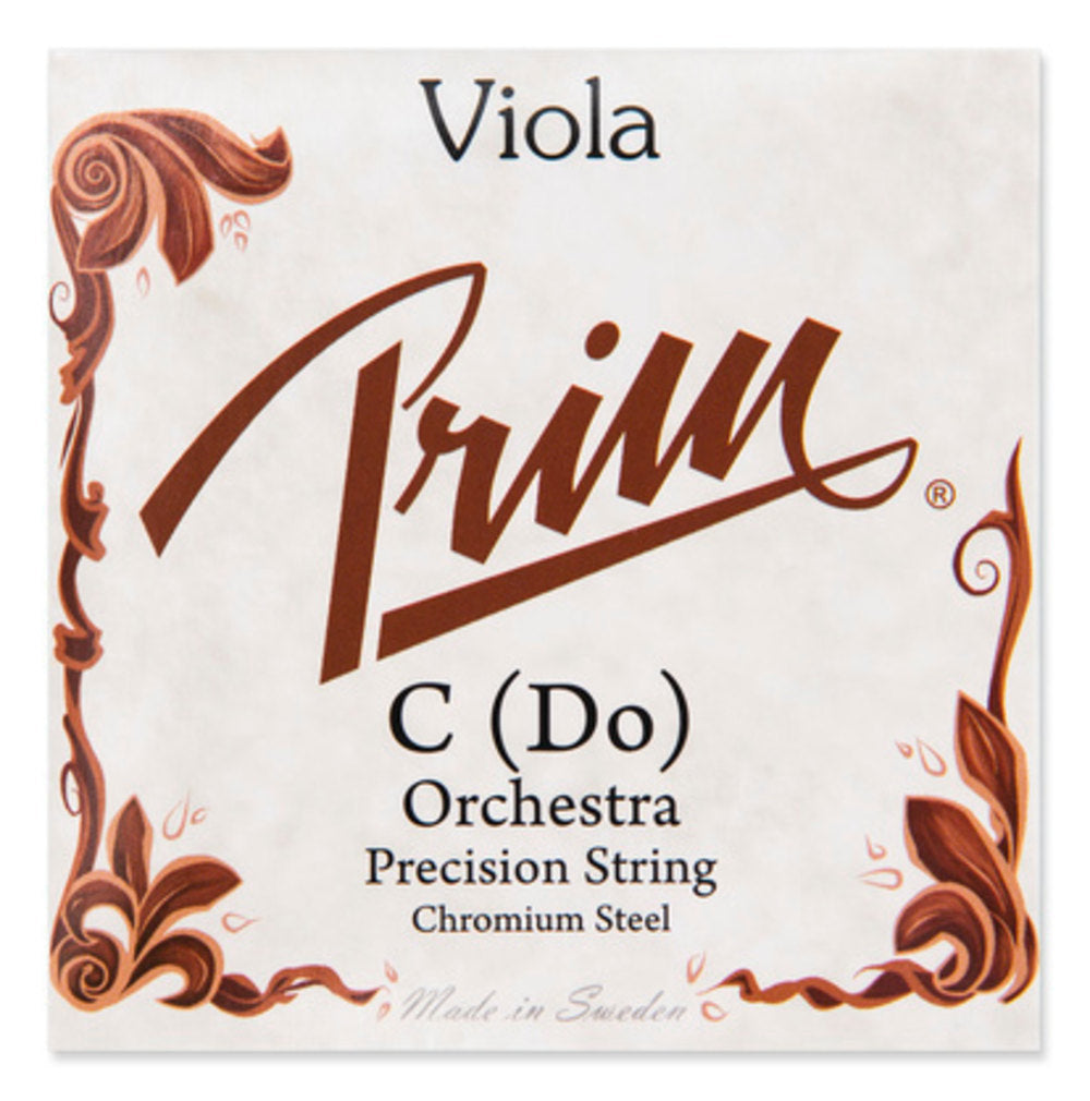 Prim C-sträng till viola, kromstål, orchestra