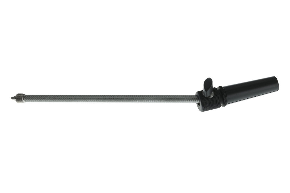 Stahlhammer ändpinne i kolfiber till cello, medium 27 till 47 cm, silver