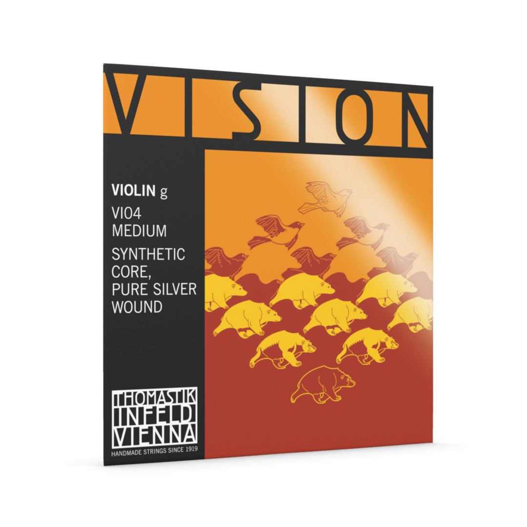 Thomastik-Infeld Fioler-strängar Vision syntetisk kärna - Medium (VI04)