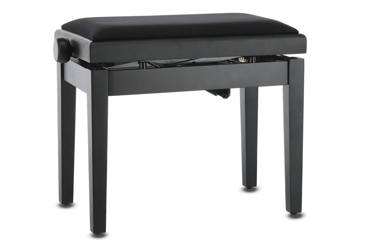 GEWA pianobänk Deluxe Autolift - svart matt