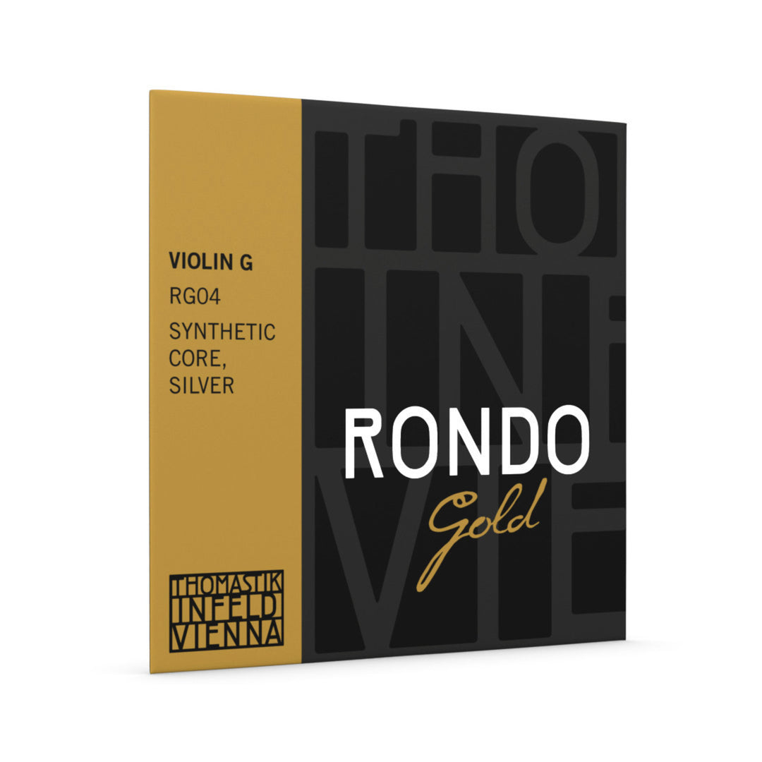 Thomastik-Infeld Fioler-strängar Rondo Gold - G syntetkärna, silver (RG04)
