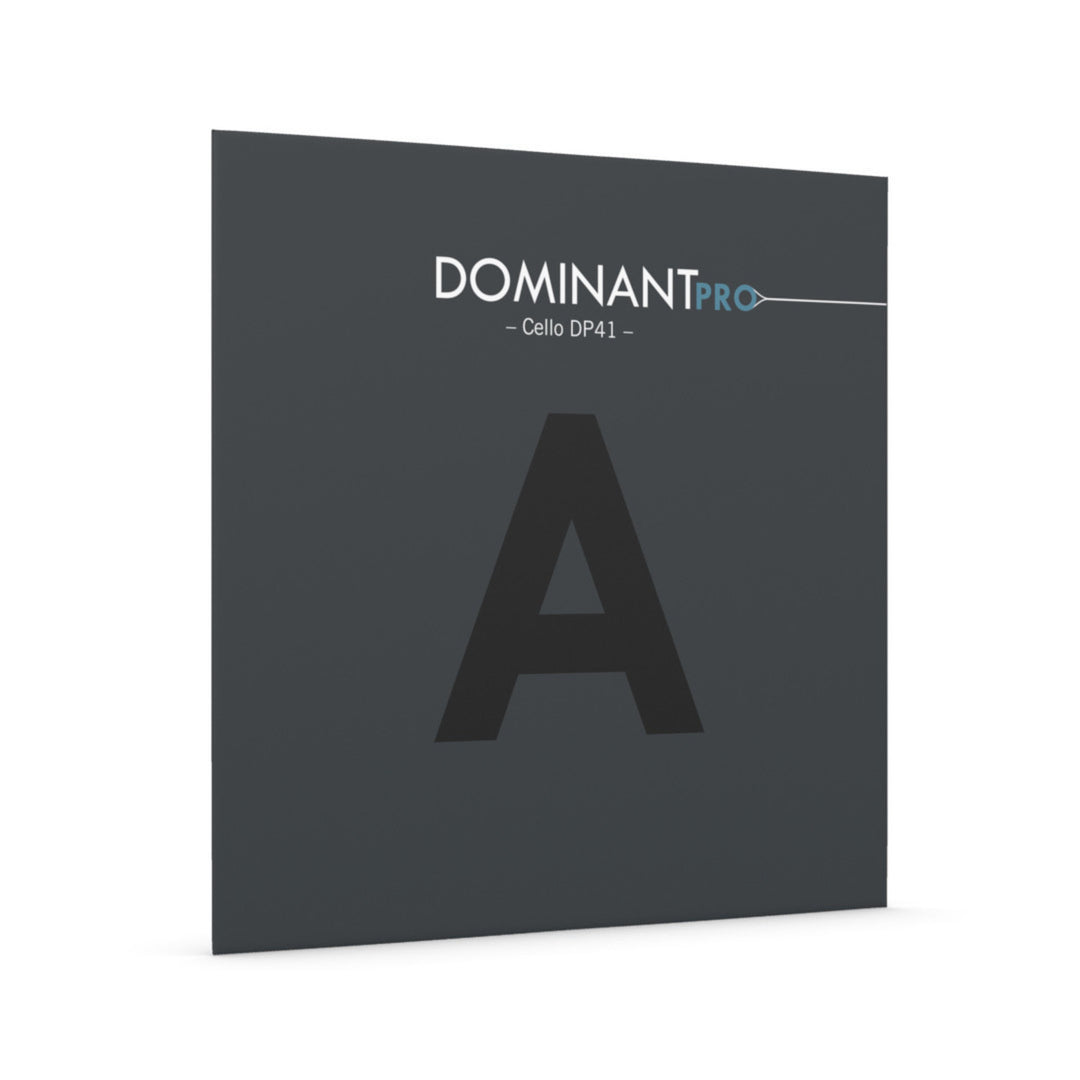 Thomastik-Infeld Cellos-strängar Dominant Pro - A kolfjäderstål, krom (DP41)
