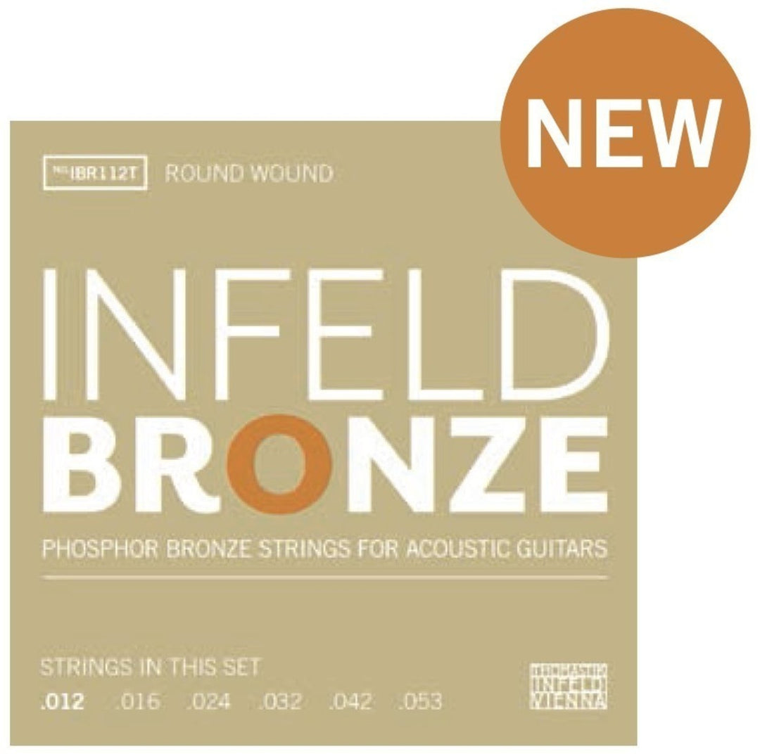 Thomastik-Infeld Strängar för akustisk gitarr Infeld Bronze - Set .012-.053 (IBR112T)