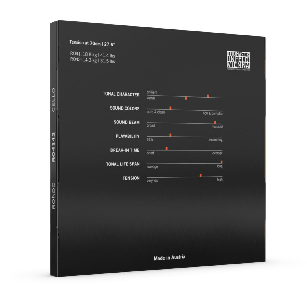 Thomastik-Infeld Cellos strängar Rondo - *halvset A+D medium (4142)