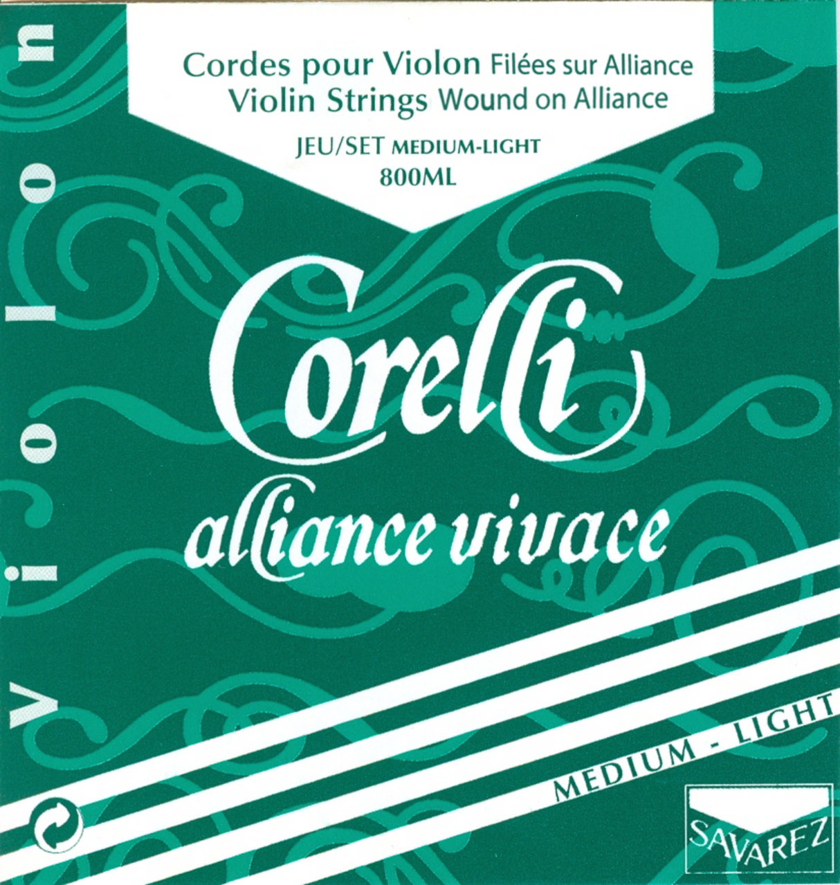 Corelli Fioler-strängar Alliance Vivace - Medium-light 800ML