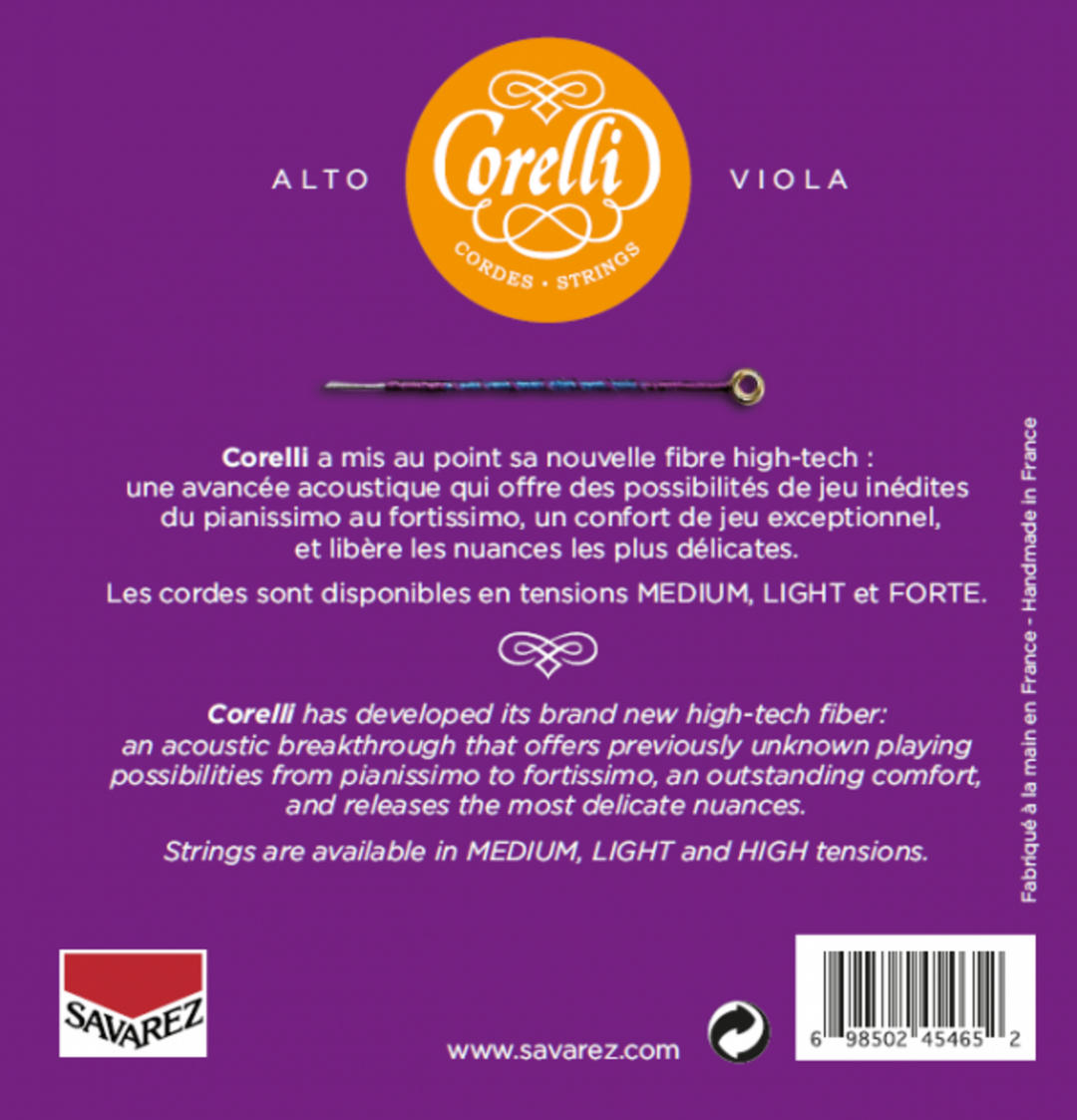 Corelli strängar för viola Cantiga - Forte (930F)