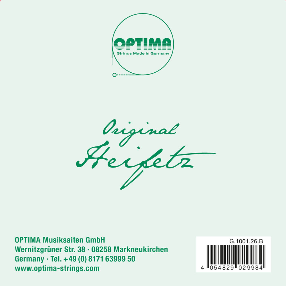 Optima Goldbrokat E-sträng 4/4-fioler, 0,26 mm, kula