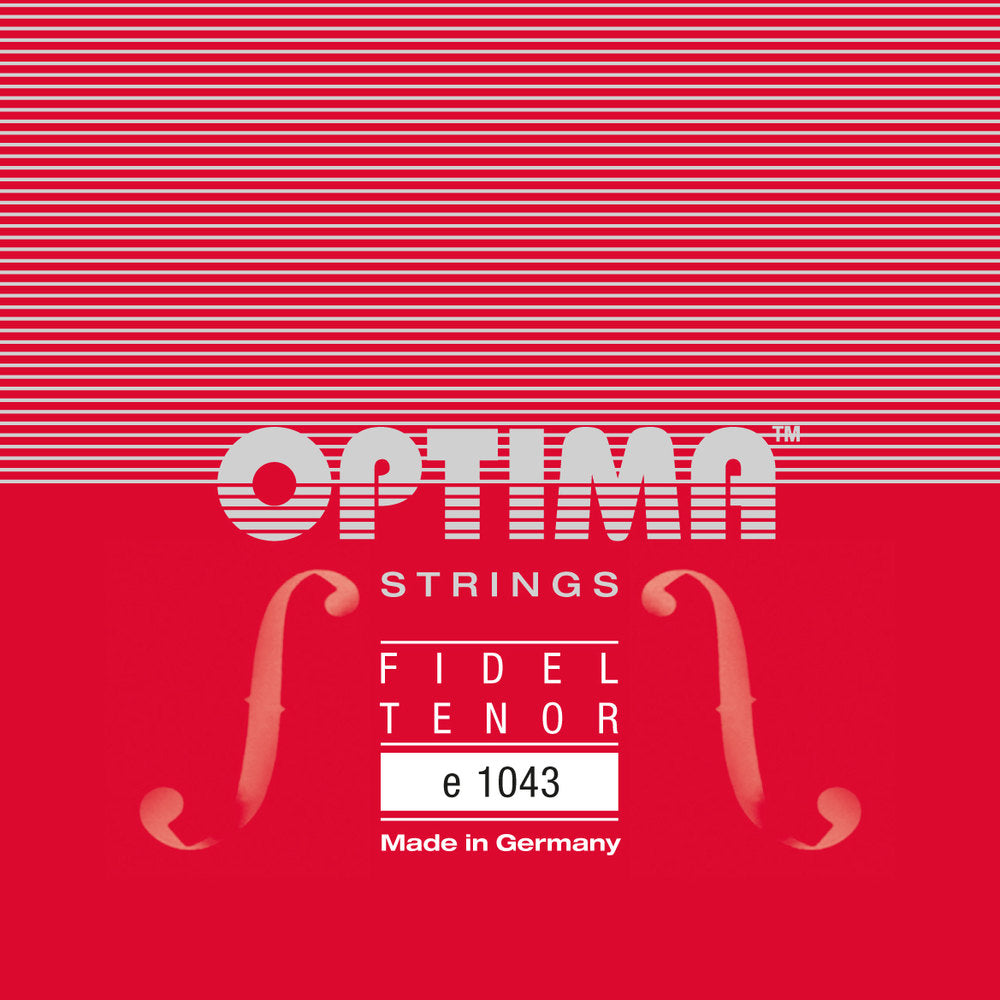 Optima 1043 sträng E3 till 6-strängad tenorfidel, aluminium