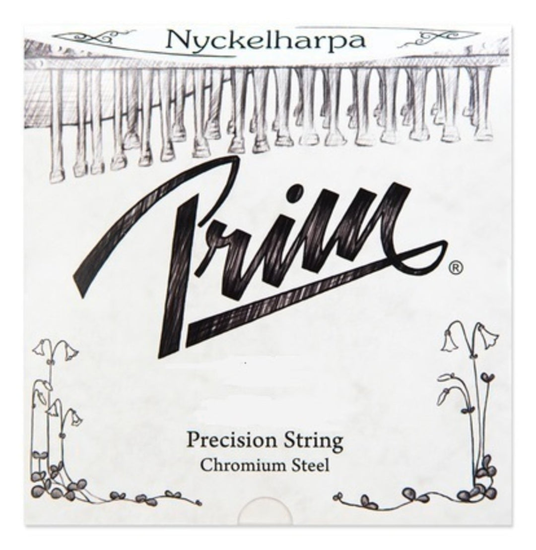 Prim Nyckelharpa-strängar kromstål - A1 (Medium)