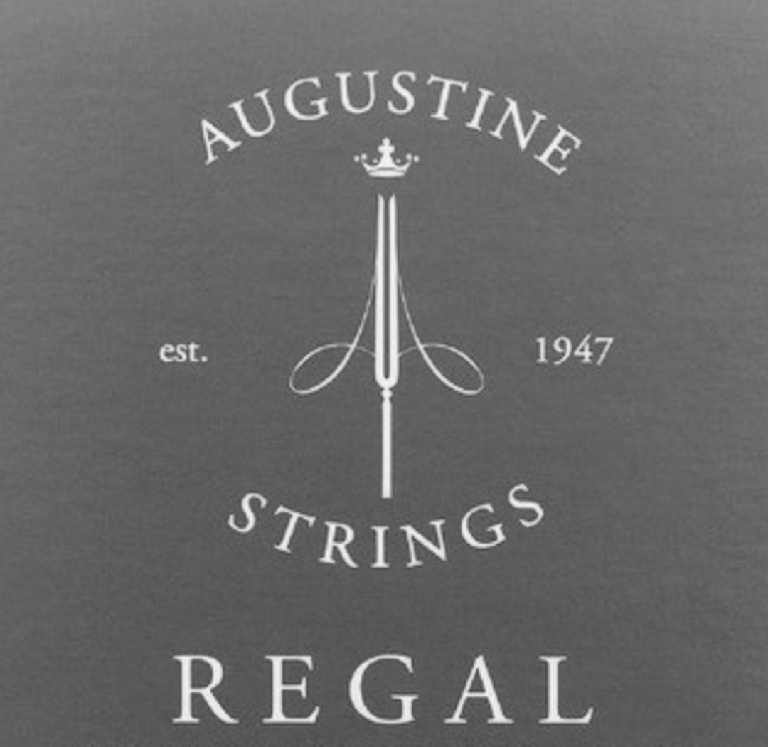 Augustine Strängar för klassisk gitarr Regal Crystal Nylon hög - Set Regal Gold (hög/medium)