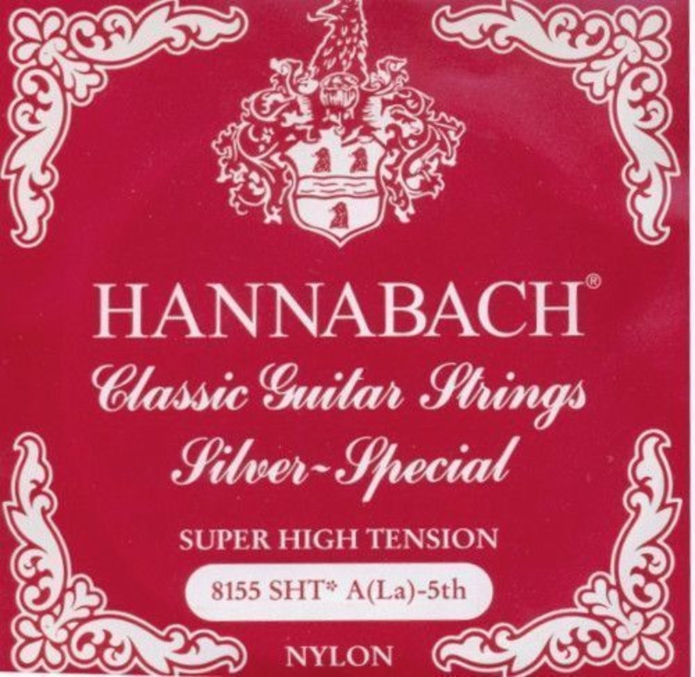 Hannabach 815 A5 bassträng för klassisk gitarr, superhög spänning