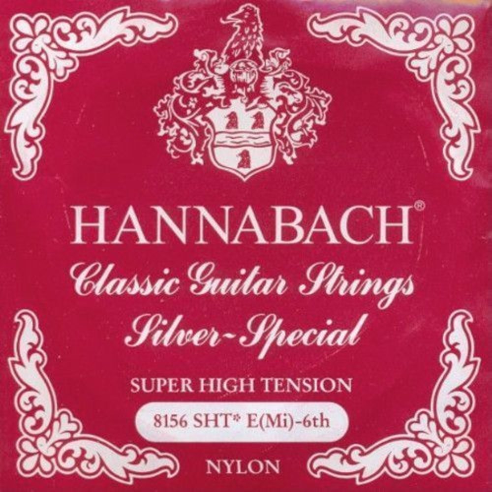 Hannabach 815 E6 bassträng till klassisk gitarrer, super high spänning