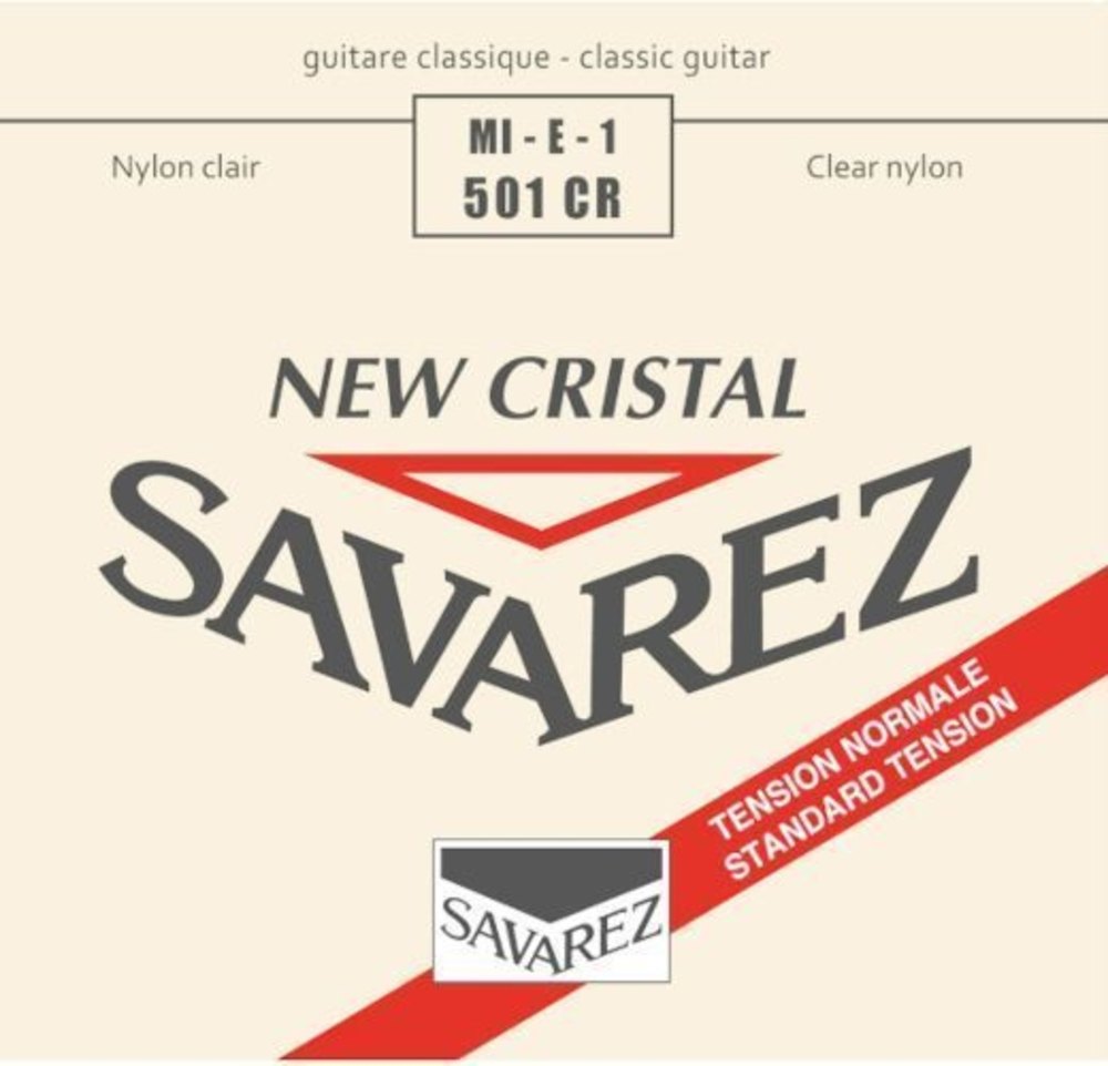 Savarez 501CR Corum New Cristal E1 diskantsträng, normal tension