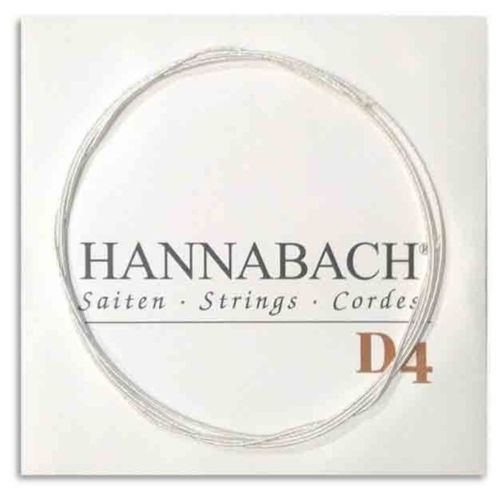 Hannabach 890 1/2 D4 bassträng för barngitarr, medium tension