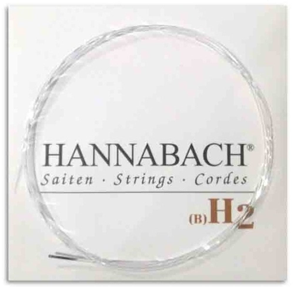 Hannabach 890 7/8 H/B2 diskantsträng till barngitarr, medium tension