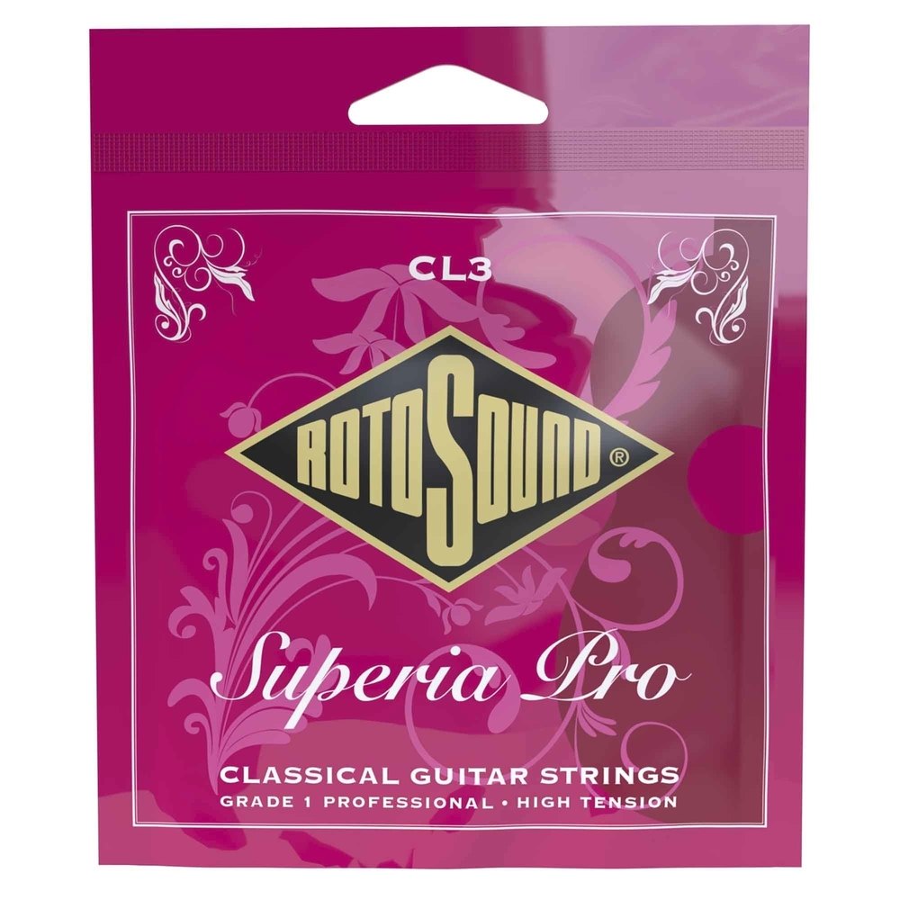 Rotosound Superia Pro CL3 strängset till klassisk gitarr, high tension