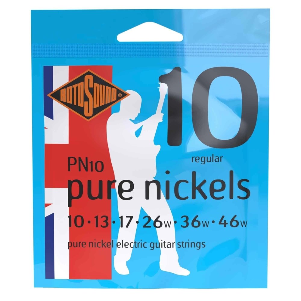 Rotosound Pure Nickels PN10 elgitarrsträngar 10-46