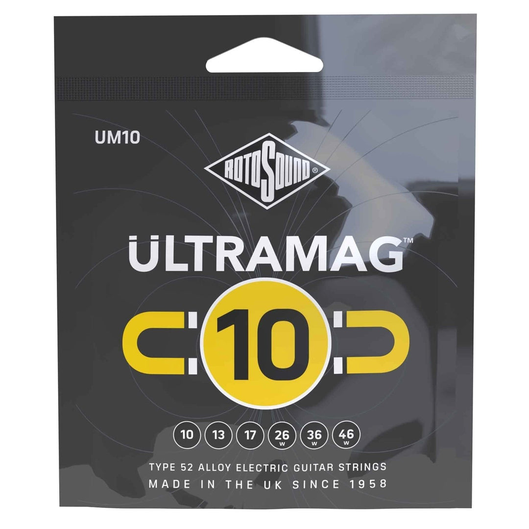 Rotosound strängar för elgitarr Ultramag - set Regular 10-46 (UM10)