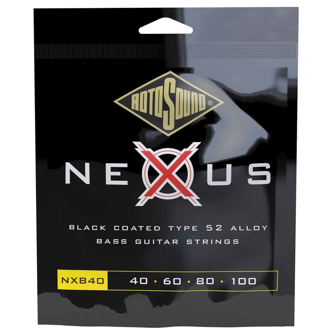 Rotosound elbassträngar Nexus Coated - Set 4-str. Hybrid 40-100 (NXB40)