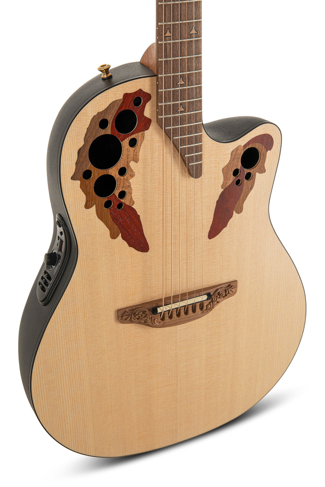 Ovation E-akustisk Gitarrer Pro Series Elite USA - Natural Satin (1768-4S-G)