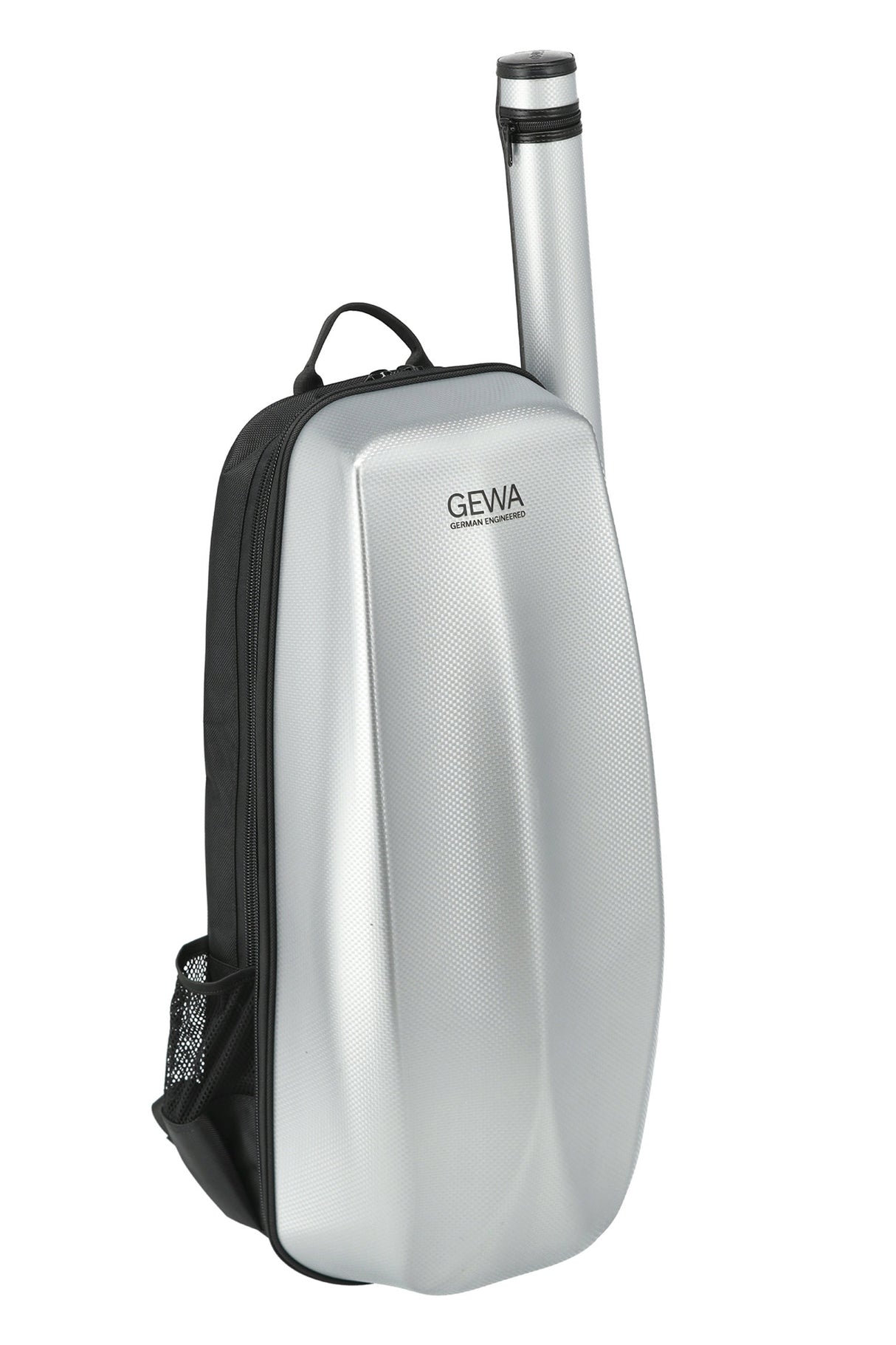 GEWA ryggsäck för fodral till Fioler Space Bag - Silver 4/4 - 3/4 (33 x 67 (with bow case 79 ) x 19 cm)