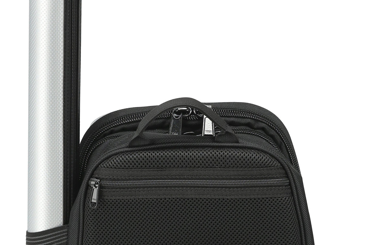 GEWA ryggsäck för fodral till Fioler Space Bag - Silver 4/4 - 3/4 (33 x 67 (with bow case 79 ) x 19 cm)