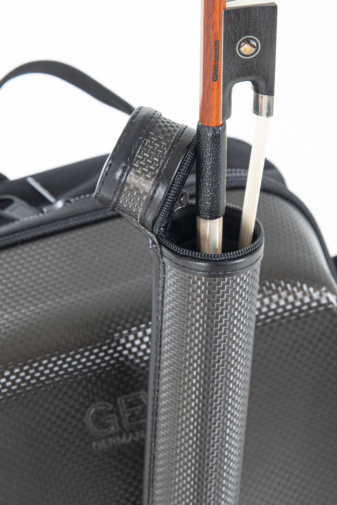 GEWA ryggsäck för fodral till Fioler Space Bag - Titanium 4/4 - 3/4 (33 x 67 (with bow case 79 ) x 19 cm)