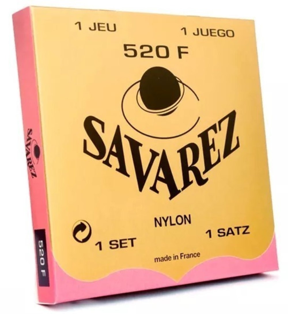 Savarez 529R spunnen G3-sträng för klassisk gitarr, 520F