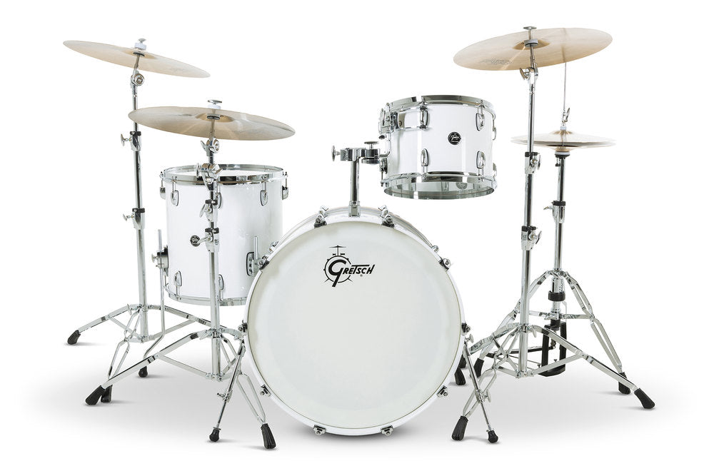 Gretsch Renown Maple 3-delt shell set 24", Piano White