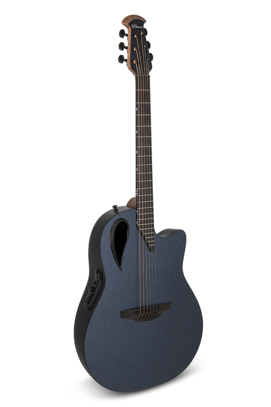 Adamas E-akustiska Gitarrer Adamas MD80-NWT Mid-Depth Contour Cutaway - NWT Blue Reflection (MD80-8R-G)