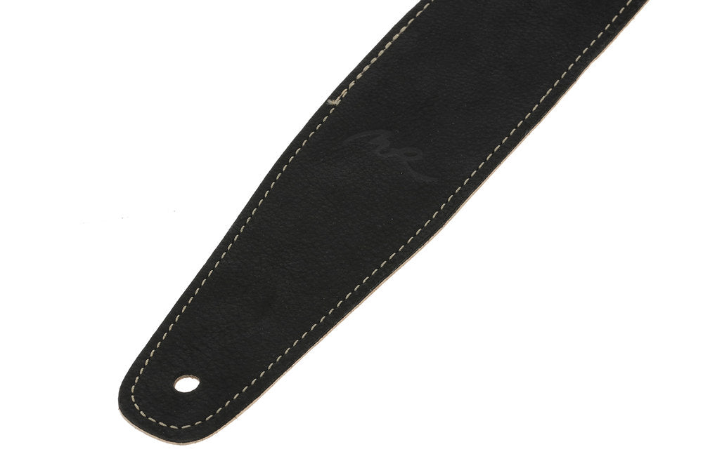 GEWA Regular 70 gitarrrem i läder, Satin Black