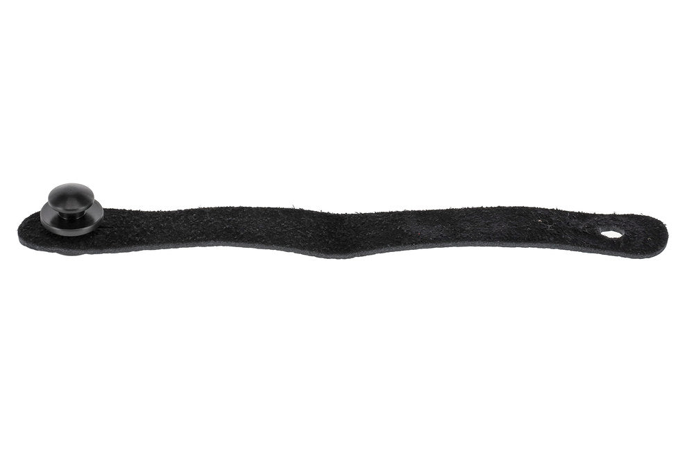 GEWA Tie Strap ögla för gitarrrem, läder, svart