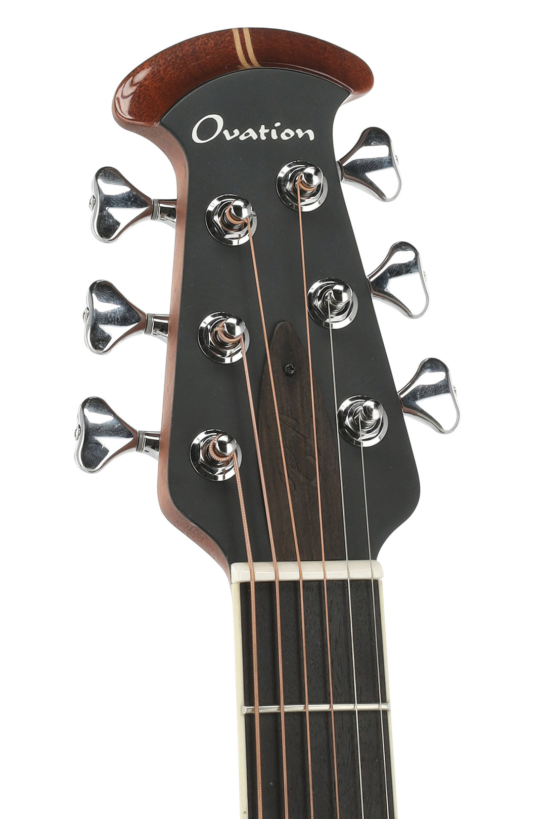 Ovation E-Acoustic Guitar Pro Series Custom Balladeer Deep Contour – Black (2762BL-5-G)