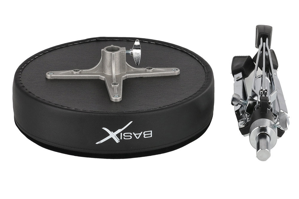 Basix DT-400 trumstol med rund sits, 43 till 69 cm