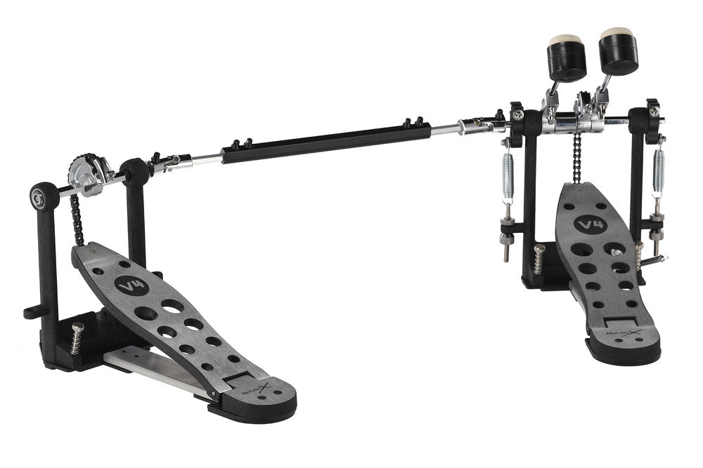 Basix DPD-800-V4 dubbelpedal med tvåvägsbeatrar