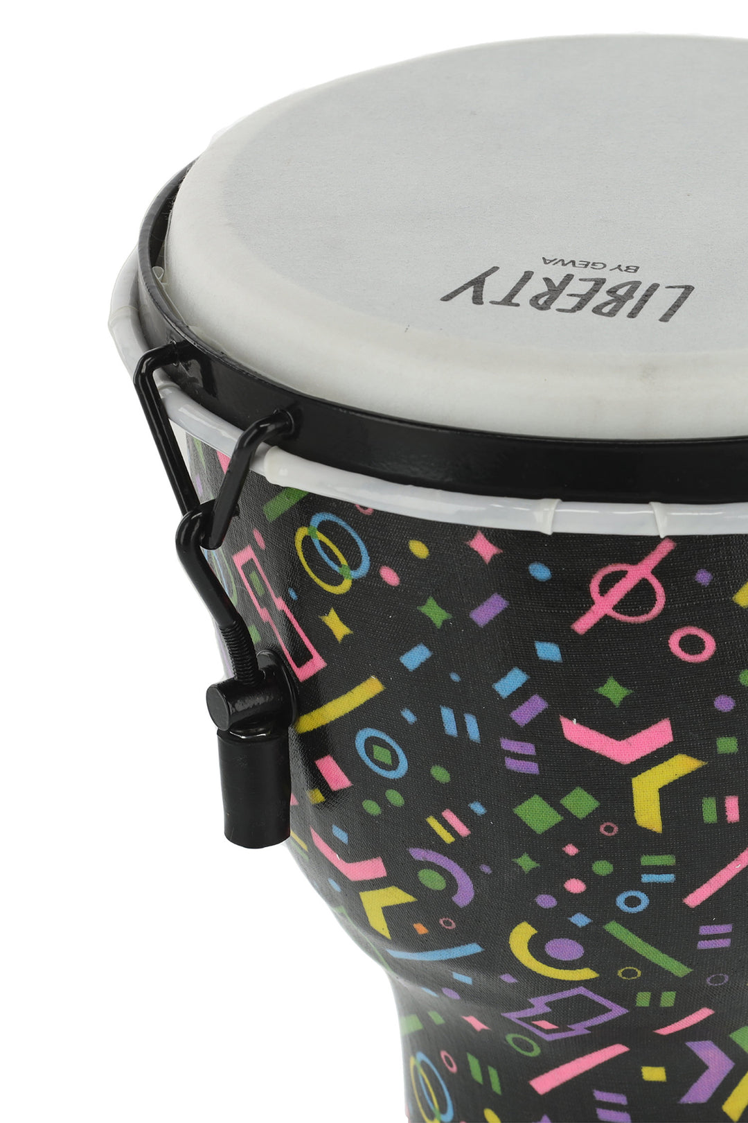 GEWA Djembe Liberty Series, mekaniskt stämd - 8" Crazy Neon