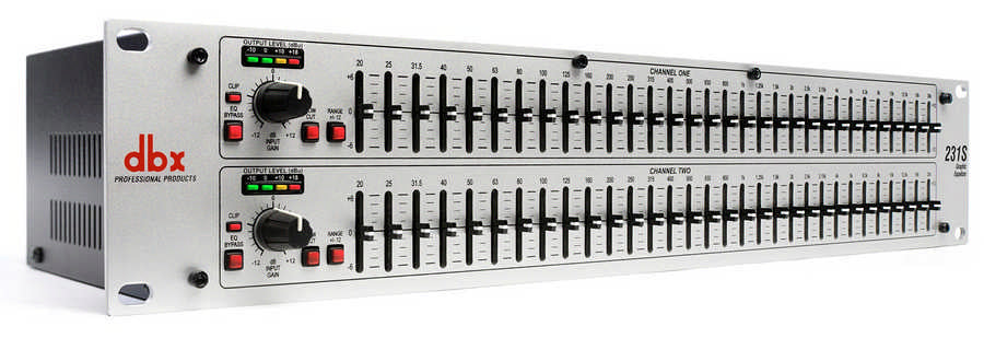 dbx 231S 2x 31-bands grafisk equalizer