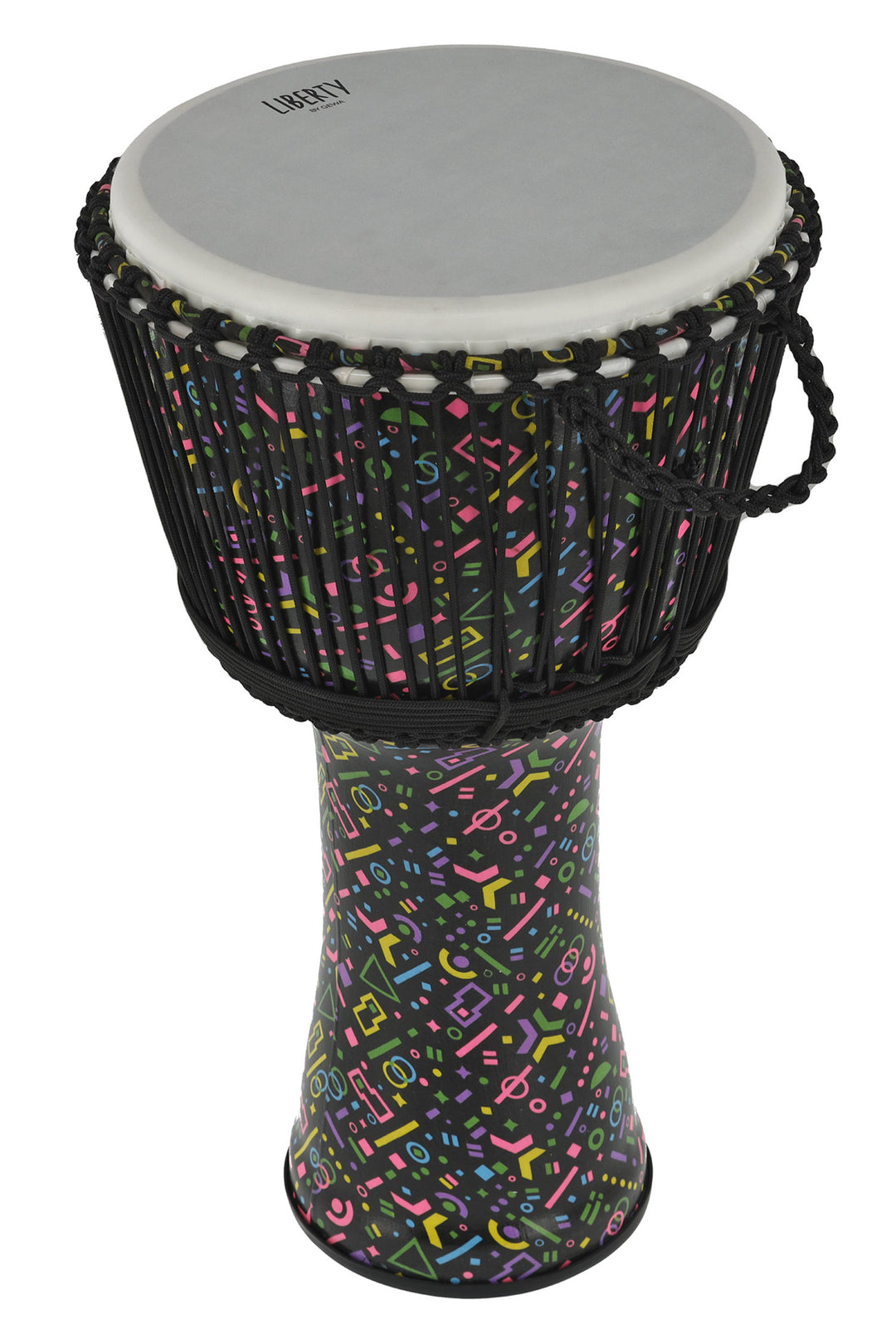 GEWA Djembe Liberty Series med repstämning - 14" Crazy Neon