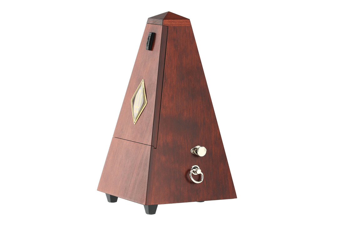Wittner metronom i pyramidform - mahognyfärgad matt 811M