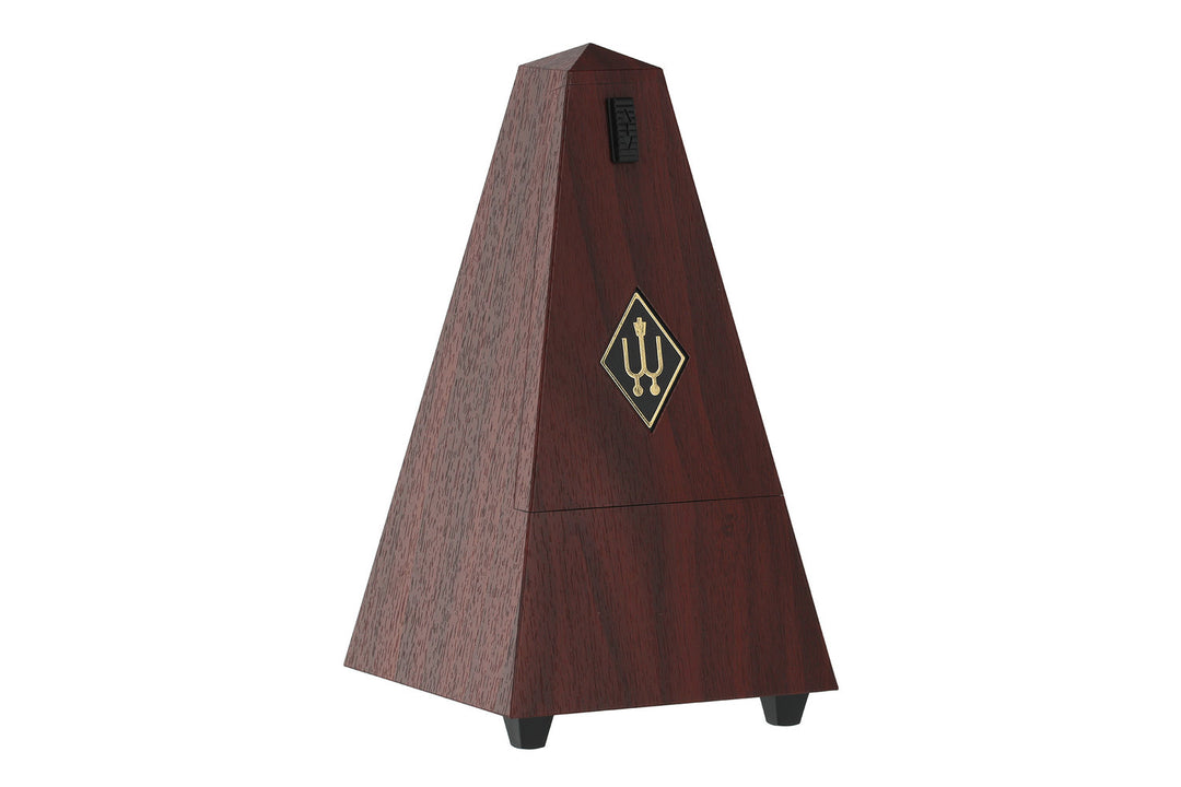 Wittner metronom i pyramidform - mahognymönster 855111