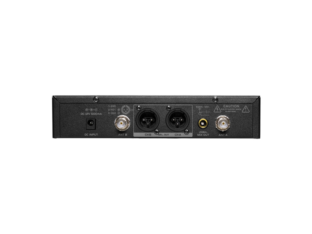 OMNITRONIC UHF E-FLEX 2, trådlöst mikrofonsystem 559-575 MHz