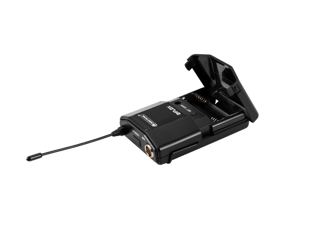 OMNITRONIC UHF E-FLEX Bodypack 823-832/863-865 MHz