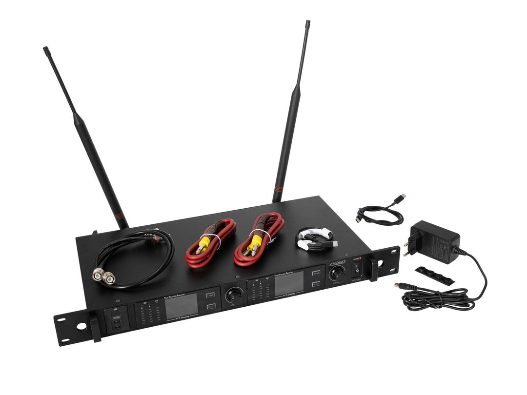 PSSO PXS TWO 2-channel True Diversity Receiver 640-690 MHz