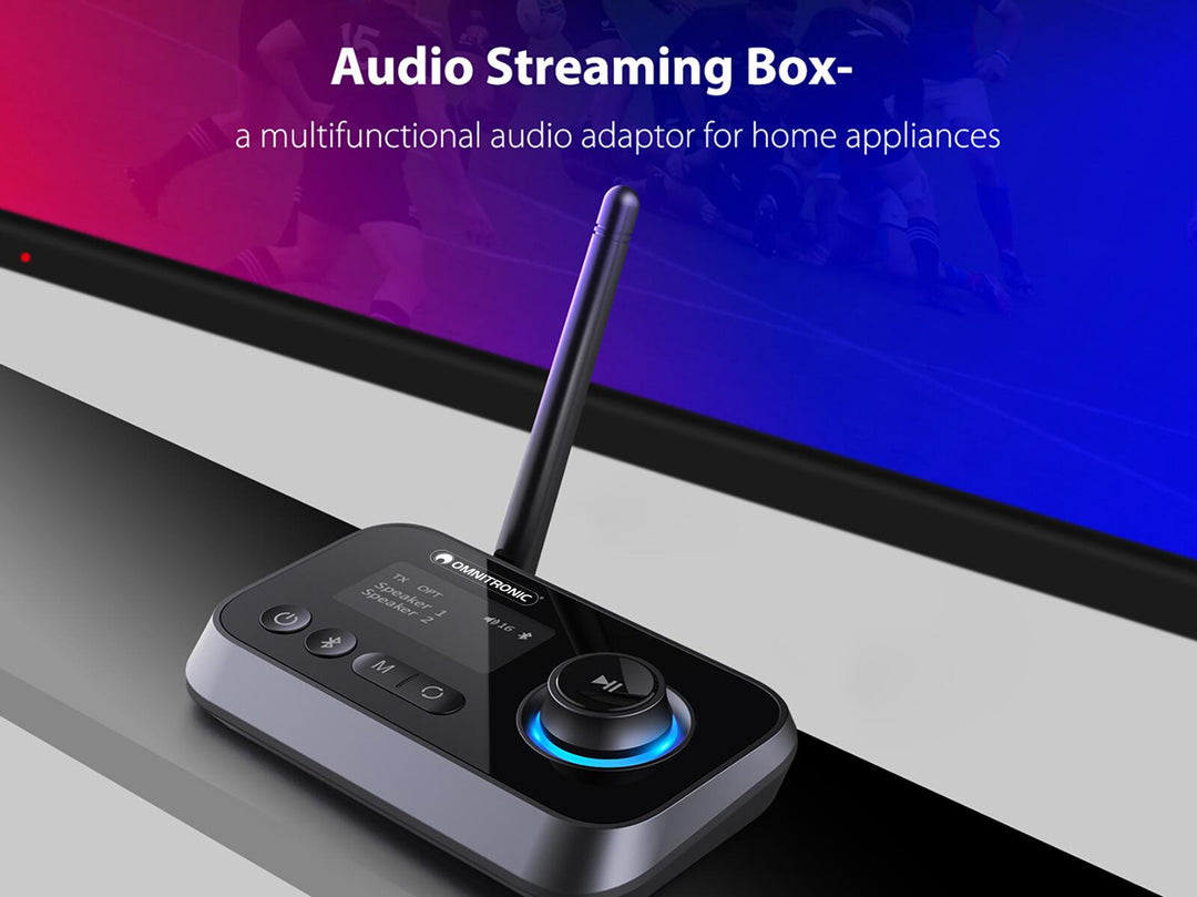 OMNITRONIC BDT-5.2PRO Aptx HD Bluetooth-sändtagare