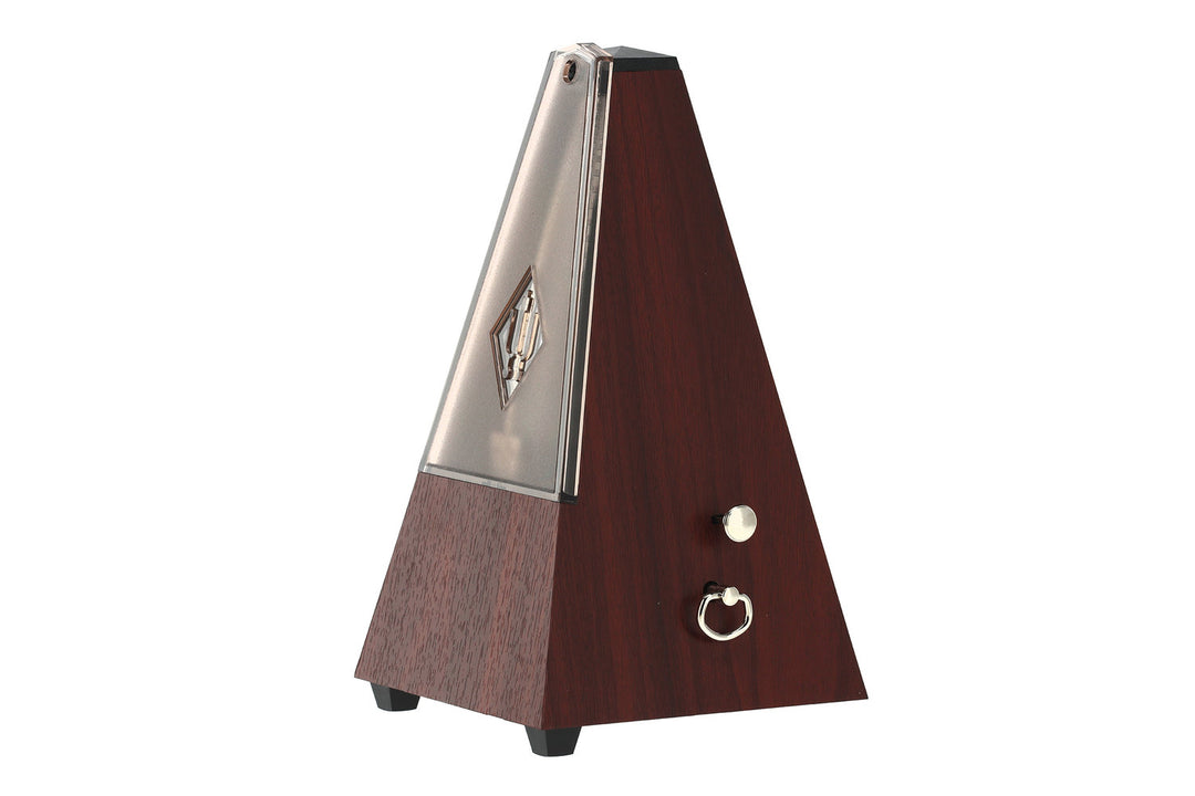 Wittner metronom i pyramidform - mahognymönster 812K