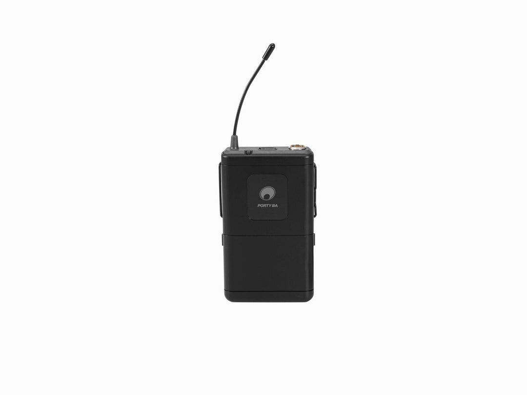 OMNITRONIC PORTY-8A Bodypack + headsetmikrofon 863.1MHz